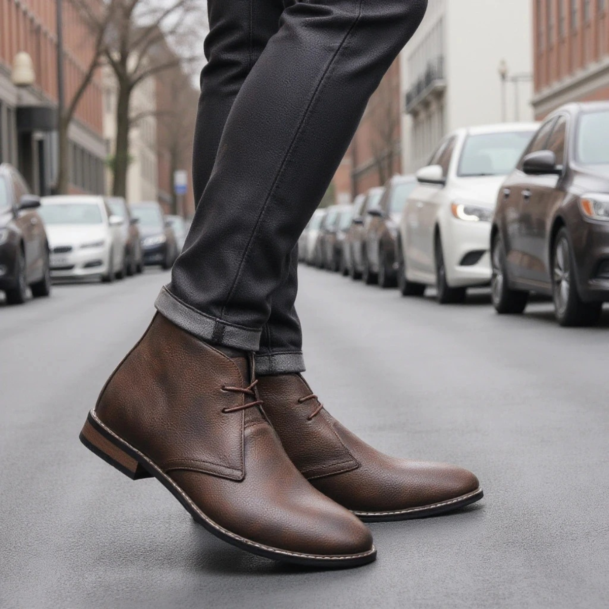 Wildmere Lederstiefel