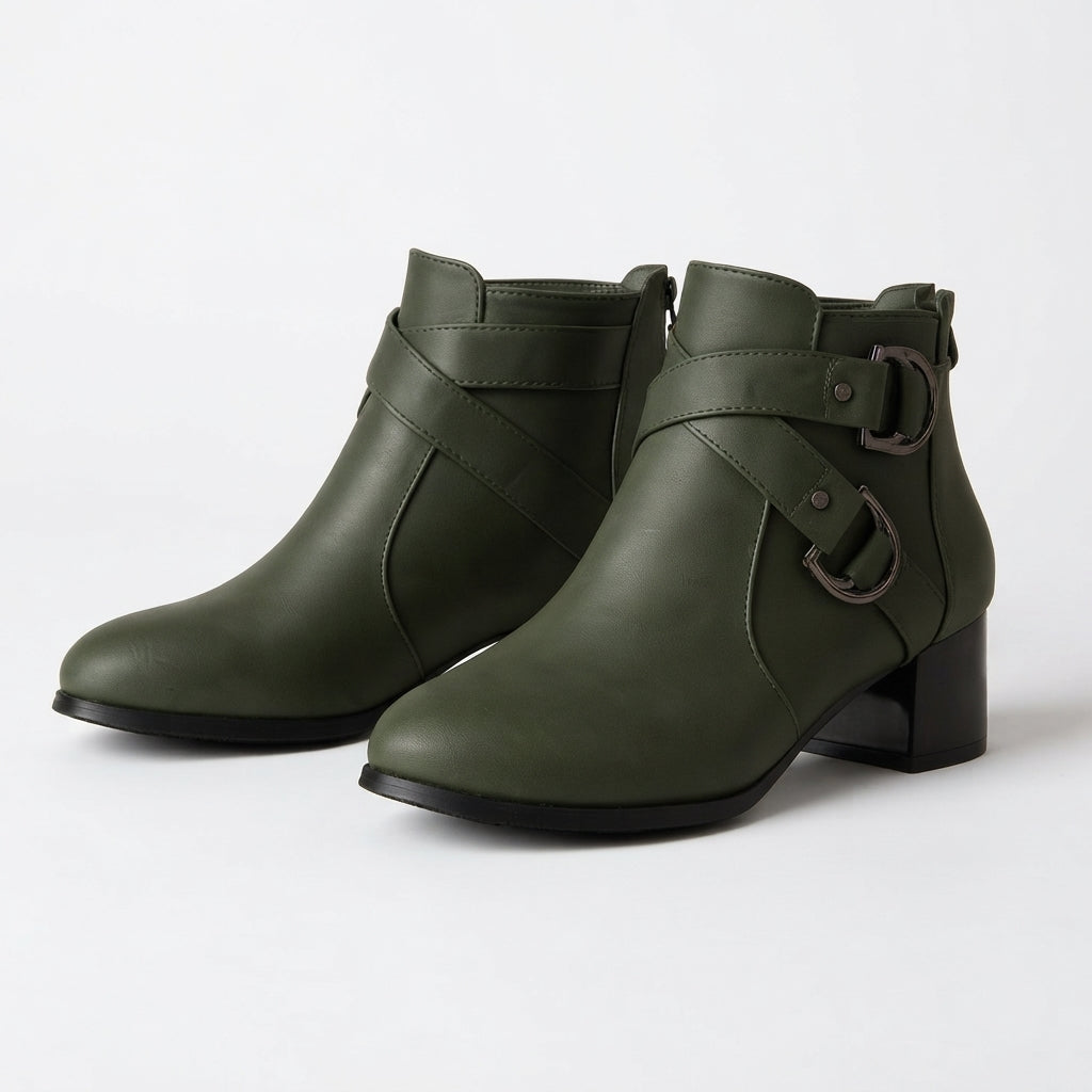 Women's Chic Heeled Ankle Boots