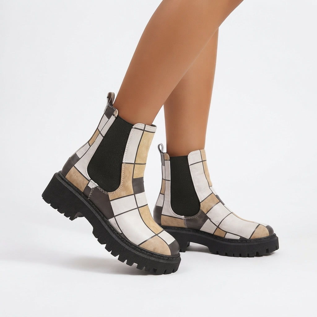 Women's Platform Chelsea Boots