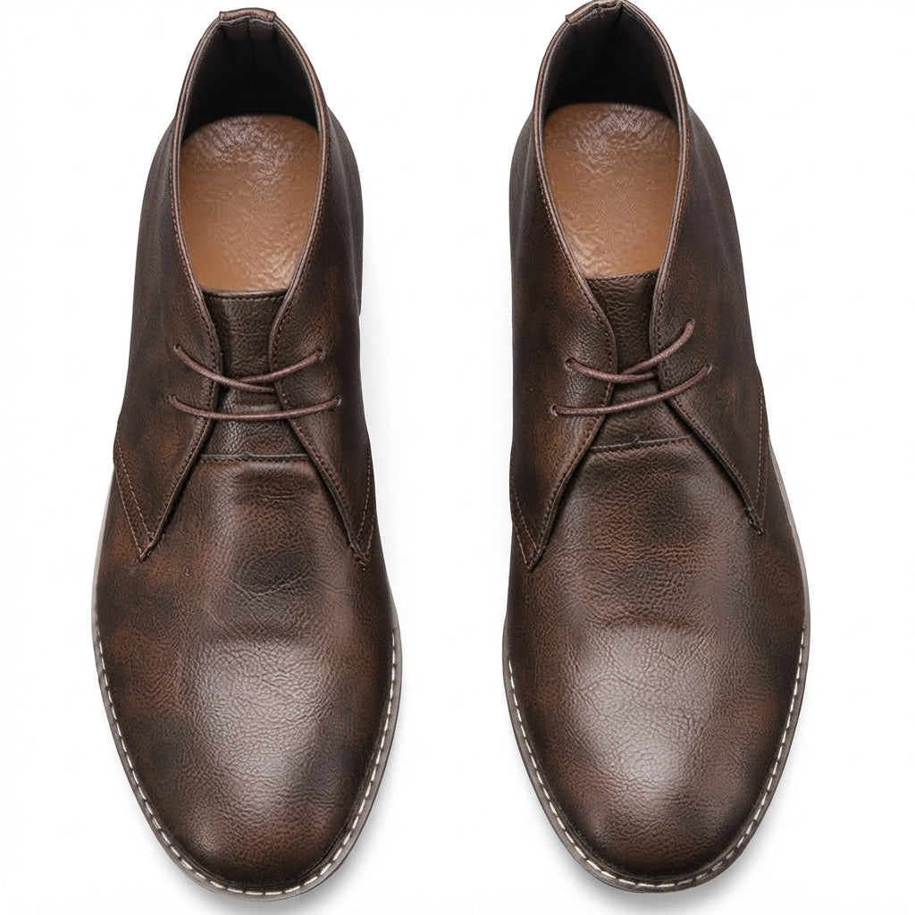 Men's Leather Ankle Boots
