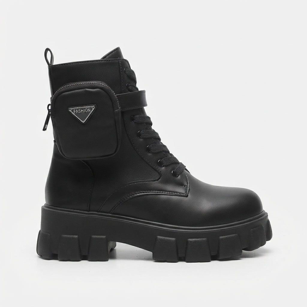 Women's Street Style Platform Combat Boots