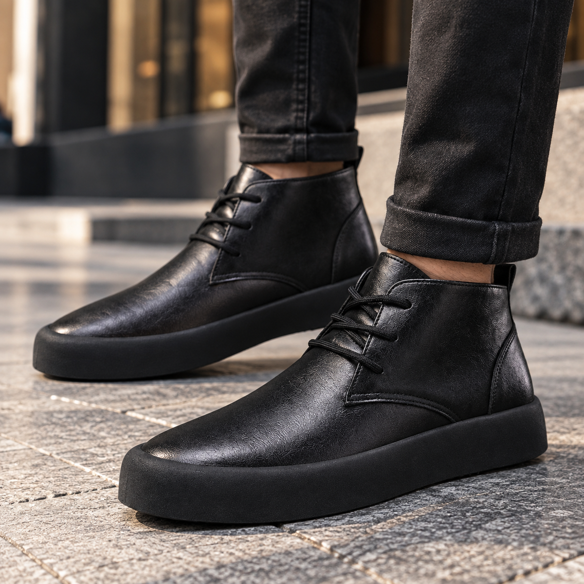 Men's Sleek Chukka Ankle Boots