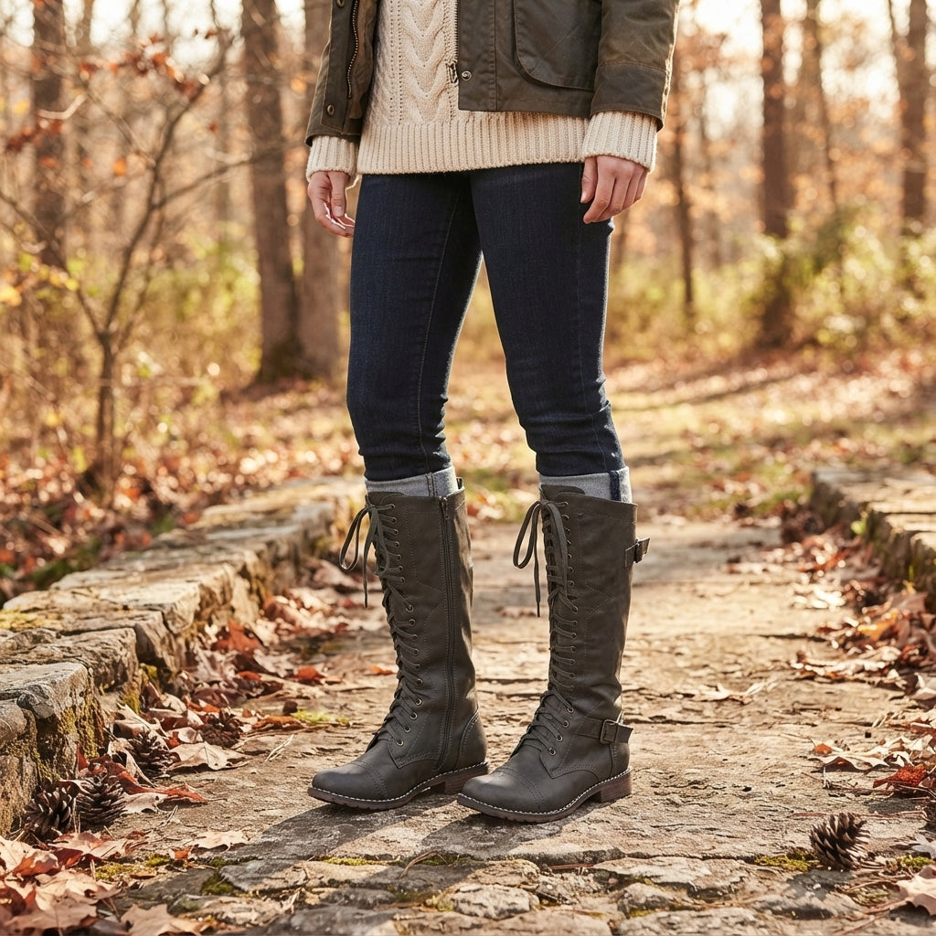 Women's Timeless Flat Knee High Boots