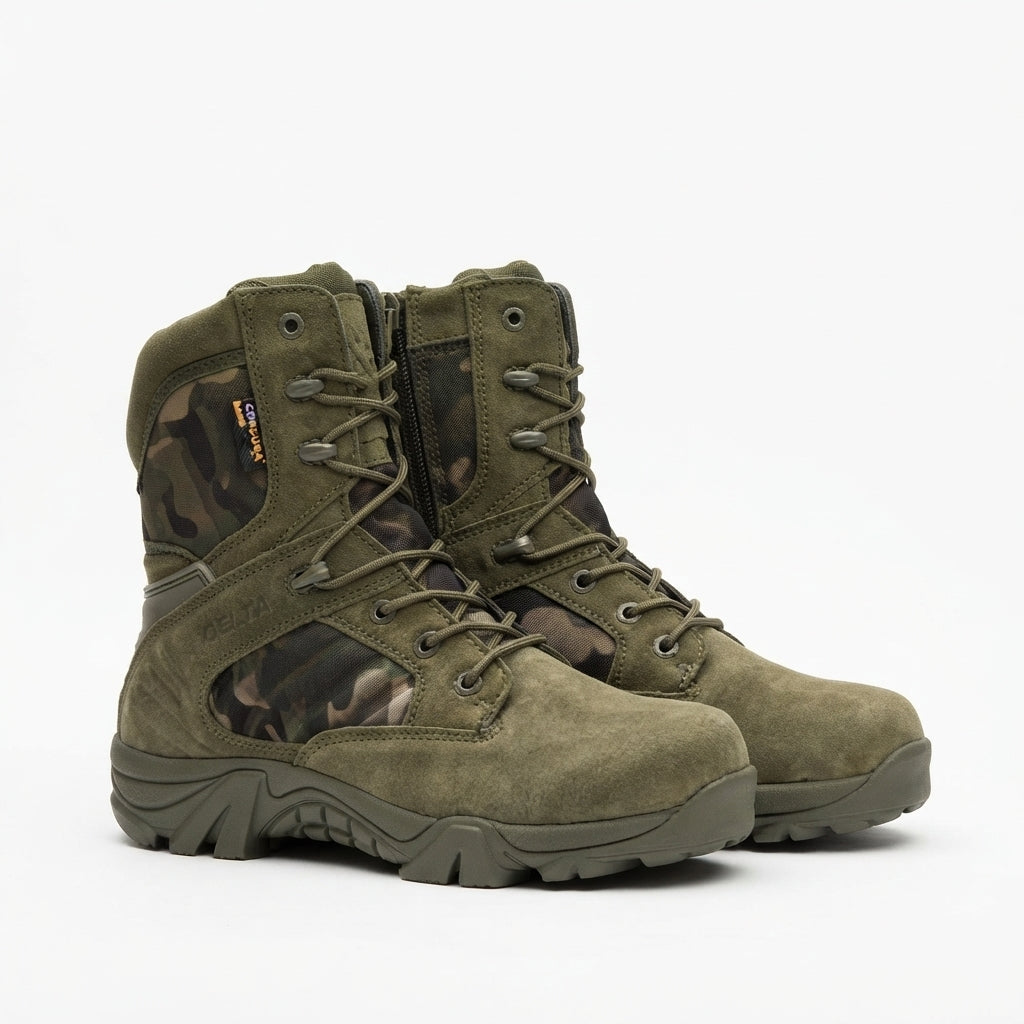 Men's Lace-Up Combat Boots
