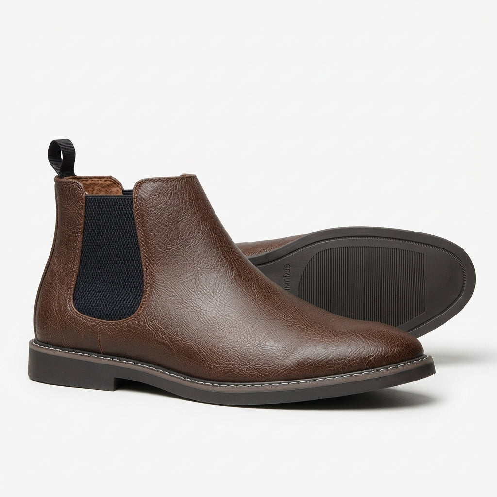 Men's Comfortable Leather Chelsea Boots