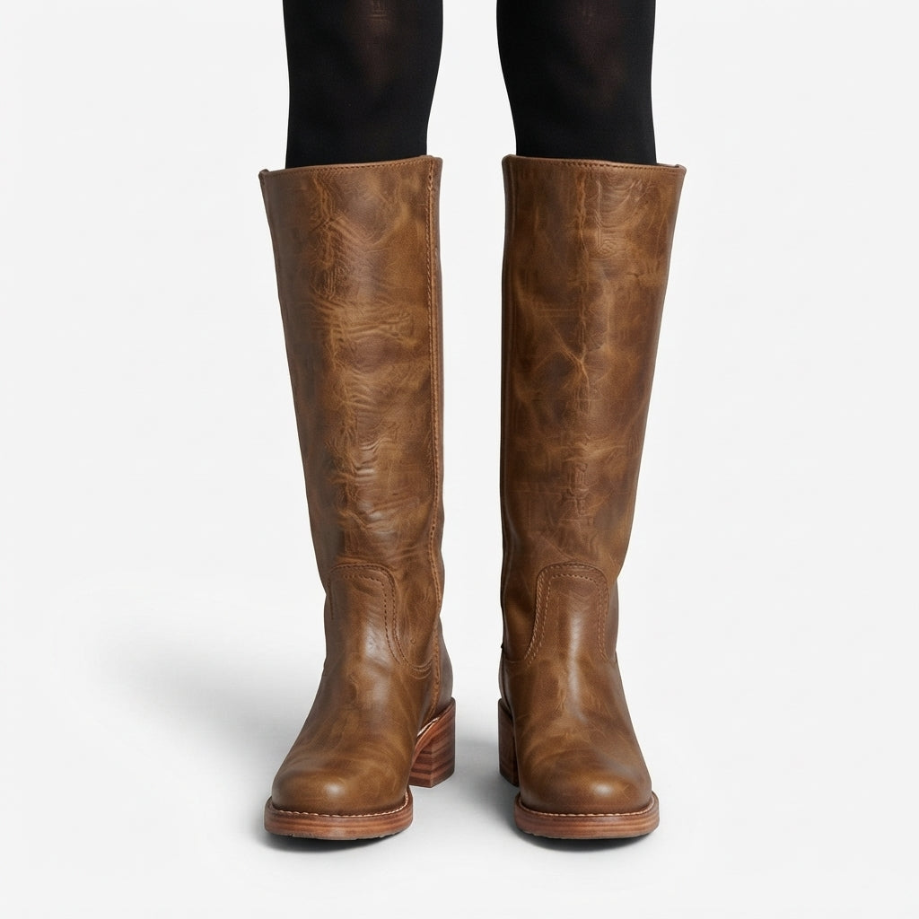 Women's Orthopedic Knee High Leather Boots