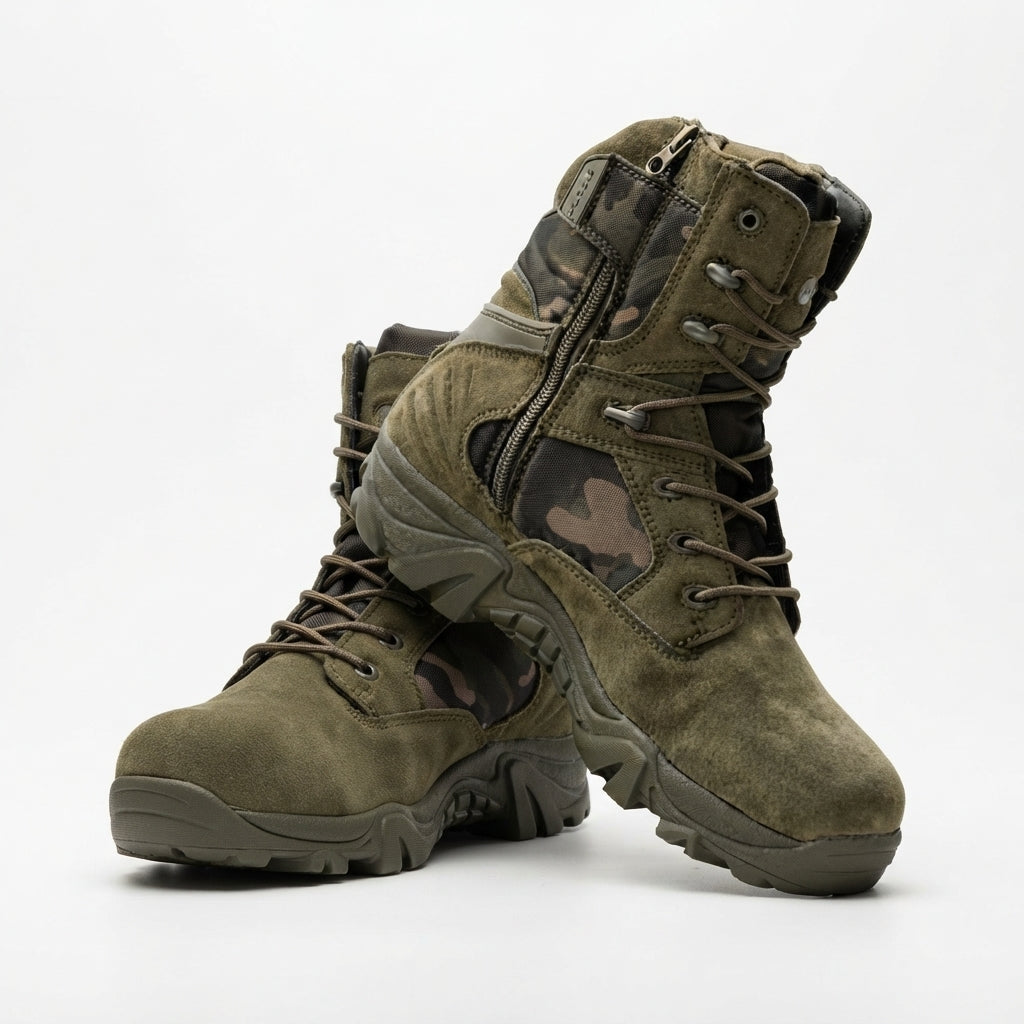 Men's Lace-Up Combat Boots