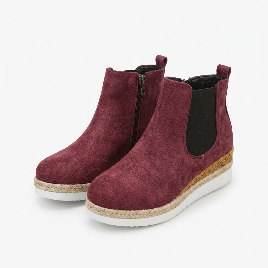 Women's Cosy Platform Chelsea Boots