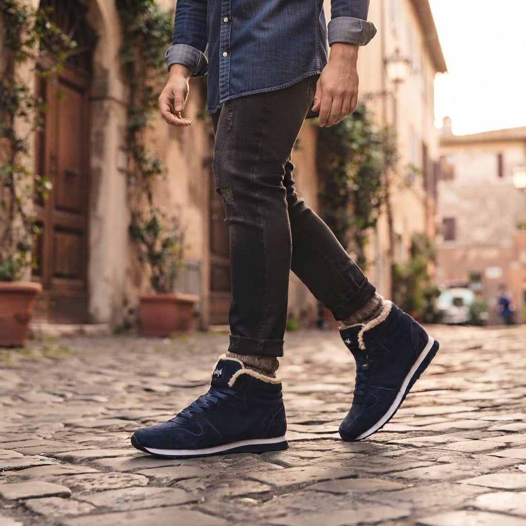 Men's Cosy Winter Ankle Boots