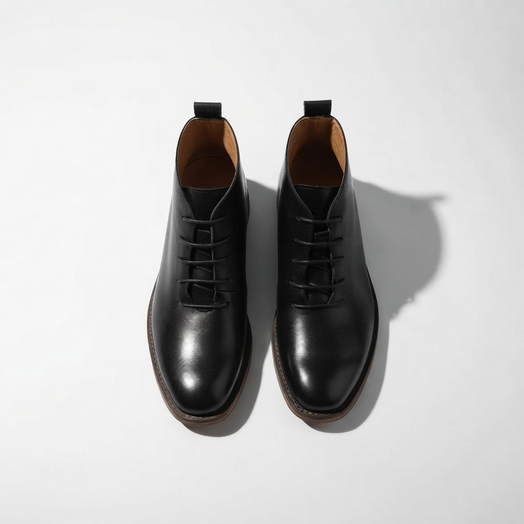 Men's Classic Leather Ankle Boots