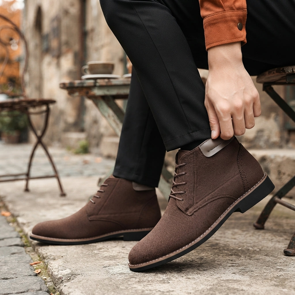 Men's Easygoing Suede Ankle Boots