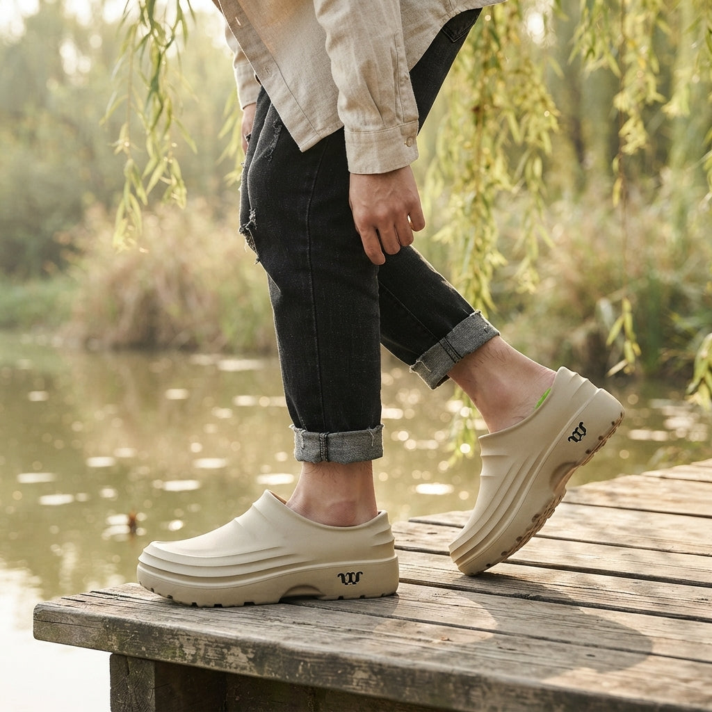 Women's Effortless Waterproof Platform Clogs