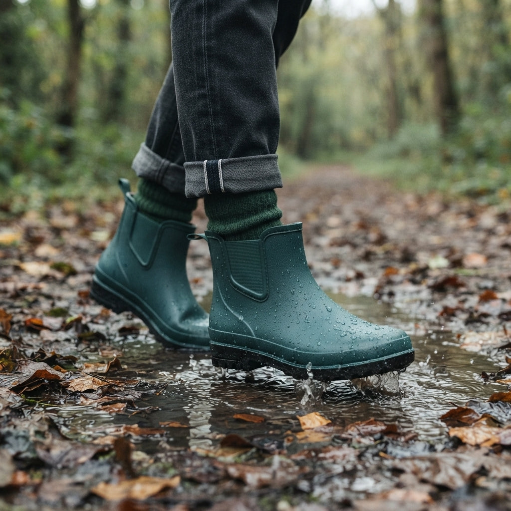 Men's Rugged Chelsea Rain Boots