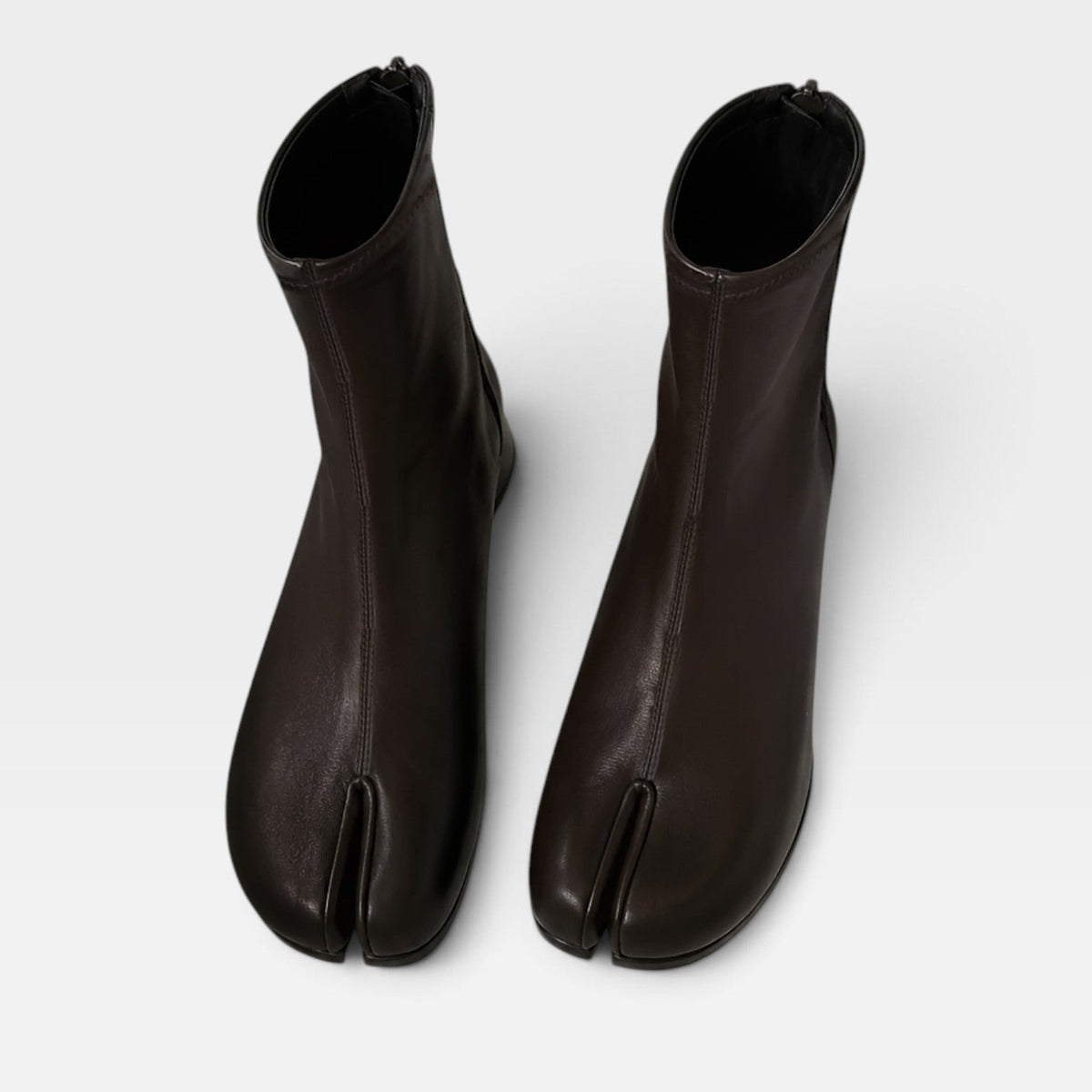 Women's Genuine Leather Split-Toe Boots