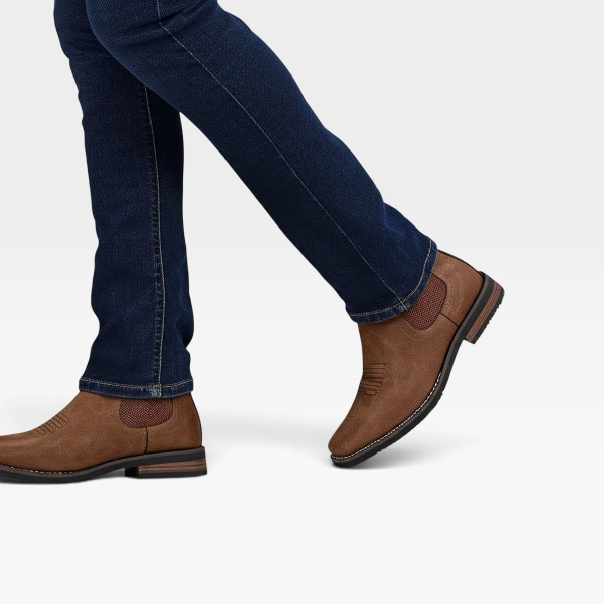 Men's Orthopedic Leather Chelsea Boots