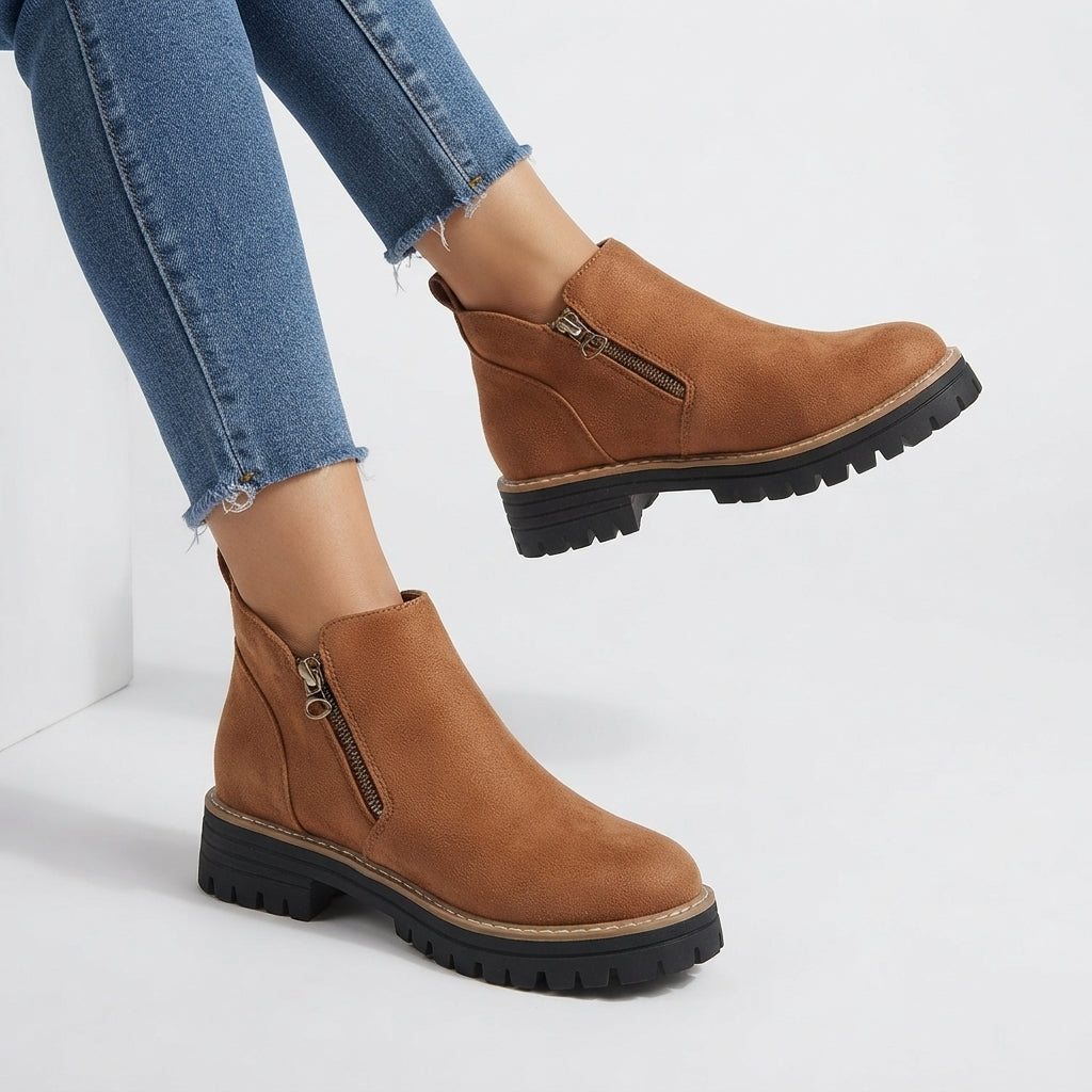 Women's Platform Orthopedic Ankle Boots