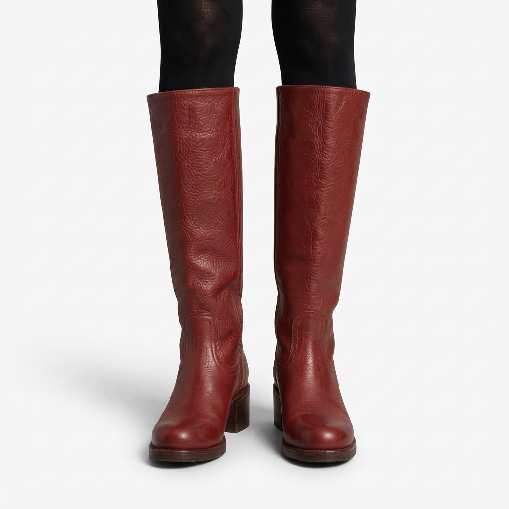 Women's Orthopedic Knee High Leather Boots
