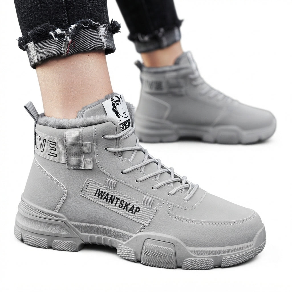 Men's Cosy Combat Boots