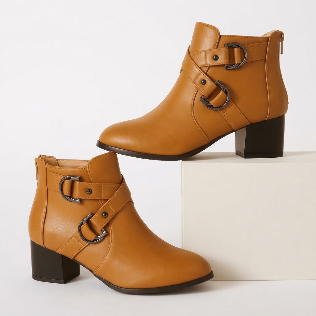 Women's Chic Heeled Ankle Boots