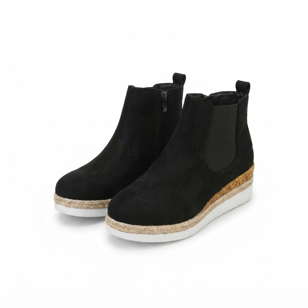 Women's Cosy Platform Chelsea Boots