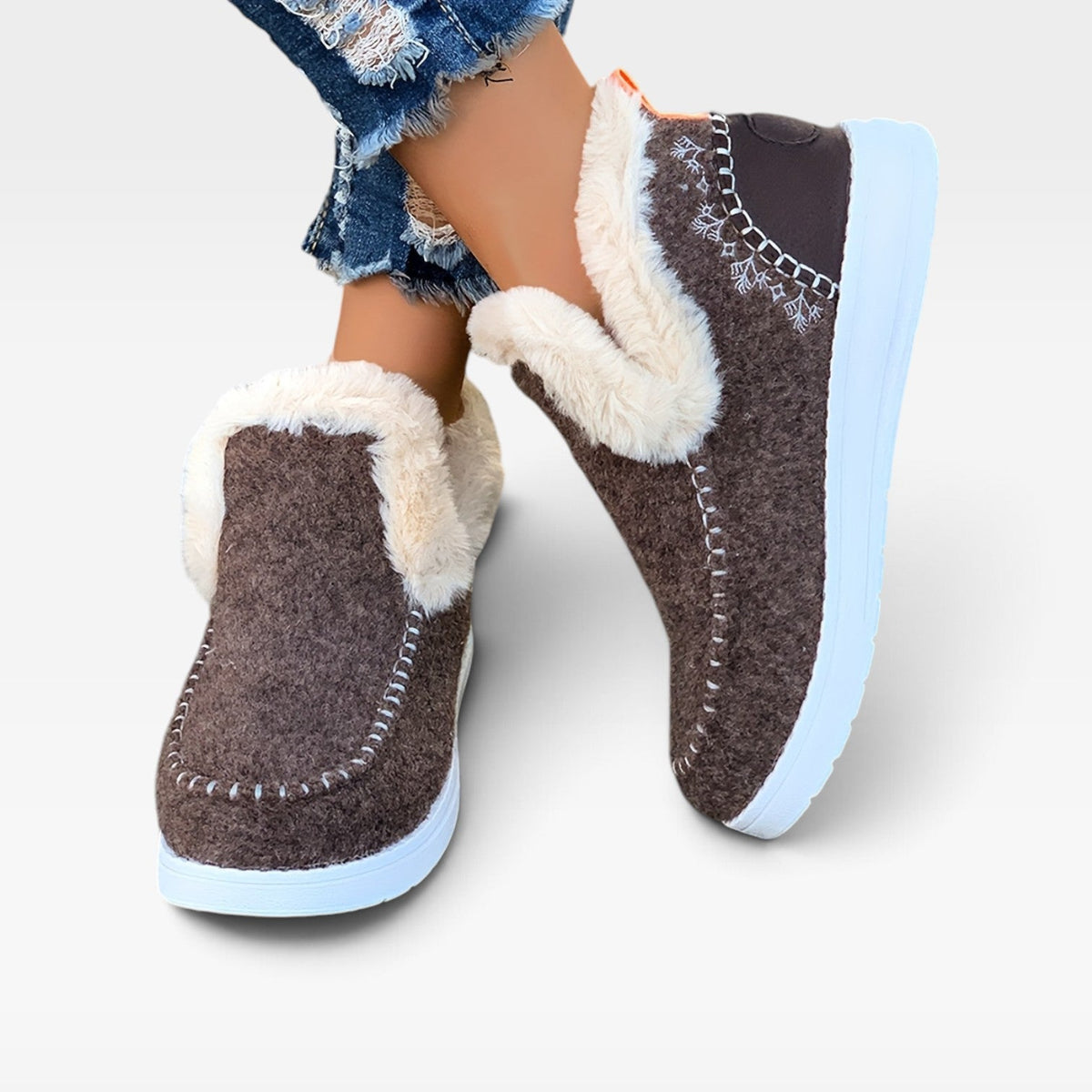 Women's Fleece Lined Ankle Boots