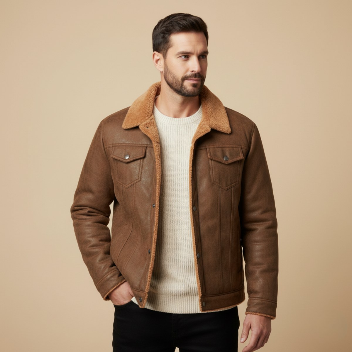 Wrexham Lederjacke