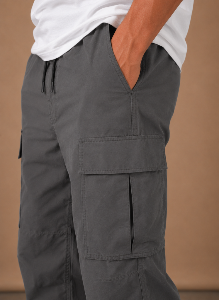 Men's Cargo Pants – Relaxed Utility Fit Everyday Wear | Areleon