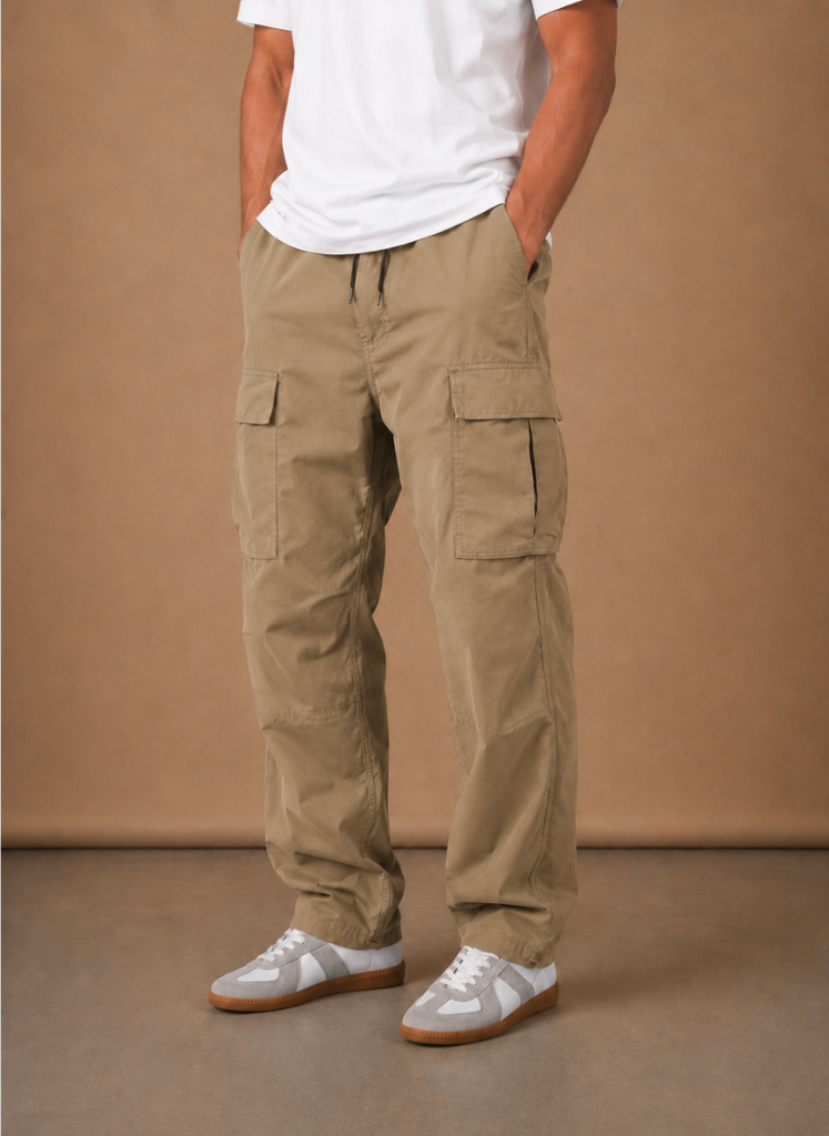 Men's Cargo Pants – Relaxed Utility Fit Everyday Wear | Areleon