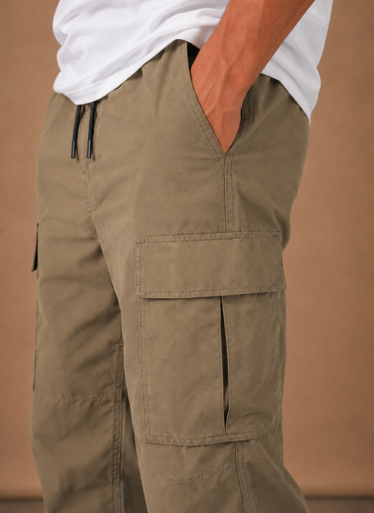 Men's Cargo Pants – Relaxed Utility Fit Everyday Wear | Areleon