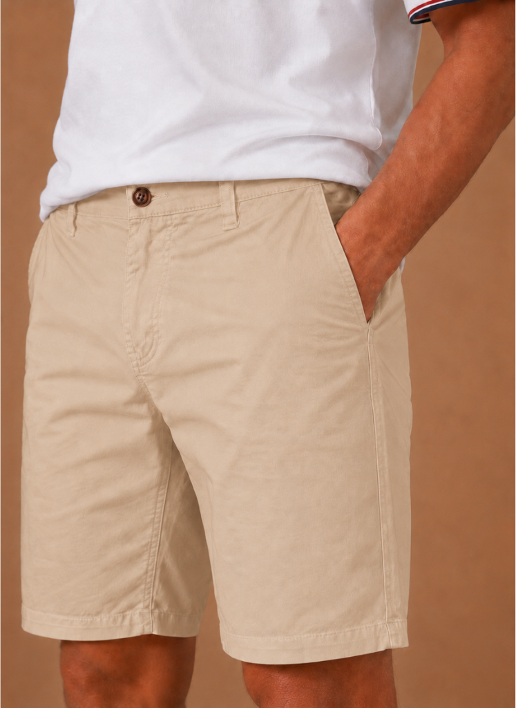 Men's Chino Shorts – Smart Casual Cotton Tailored Fit | Areleon