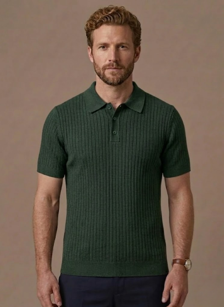 Men's Lightweight Cotton Polo Shirt – Casual Everyday | Areleon