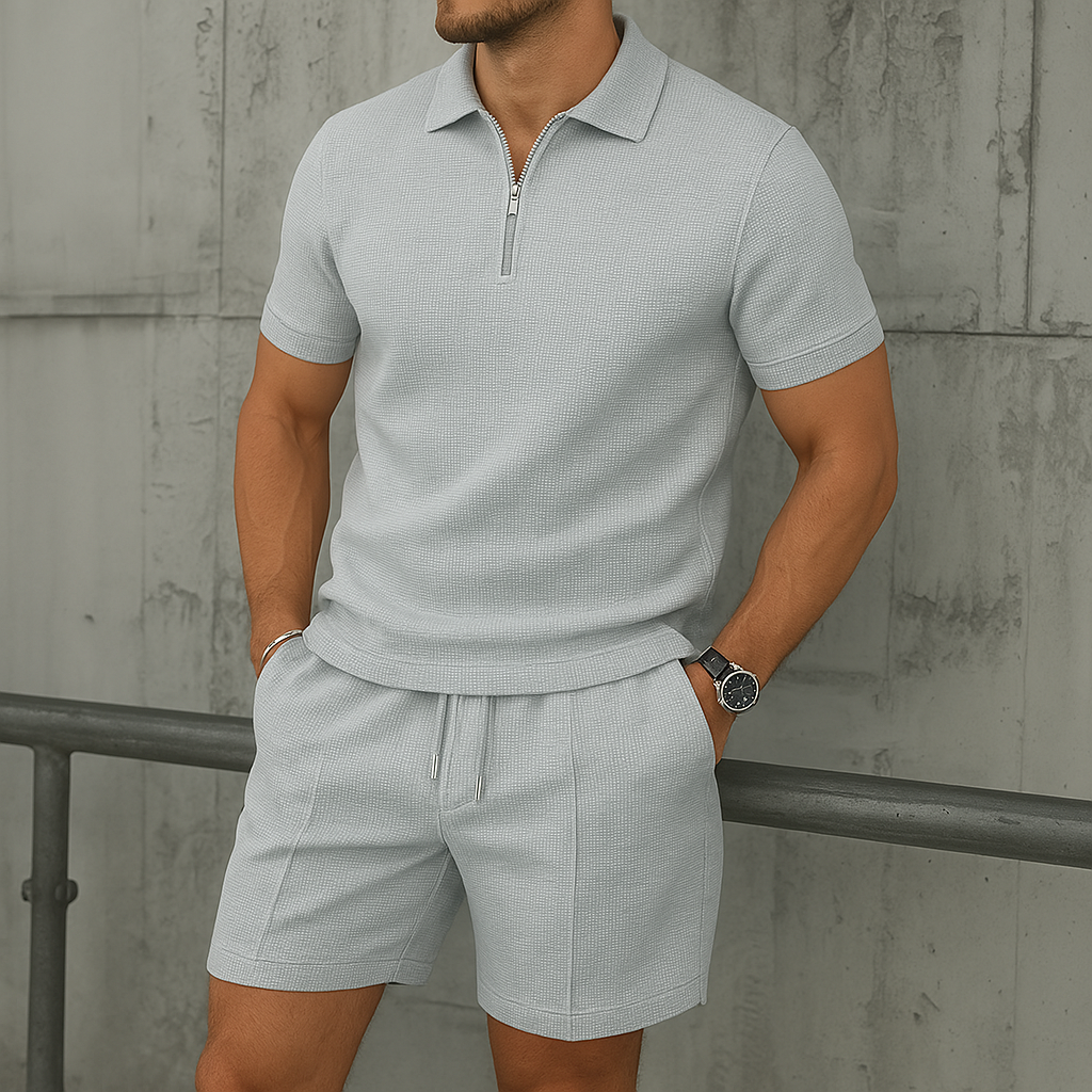 Milano Half-Zip Polo