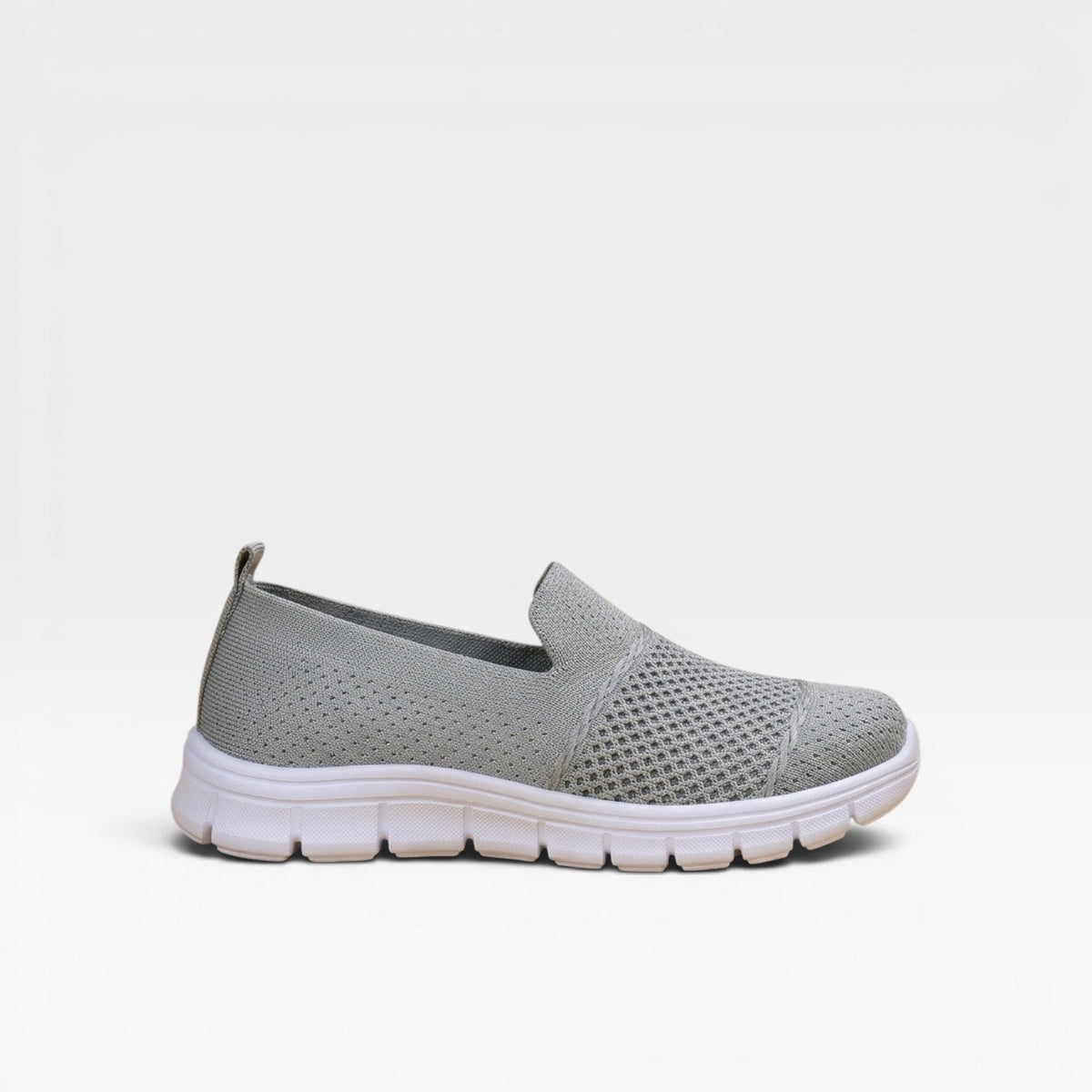 Women's Breathable Knit Slip On Sneakers – Lightweight Comfort Trainers