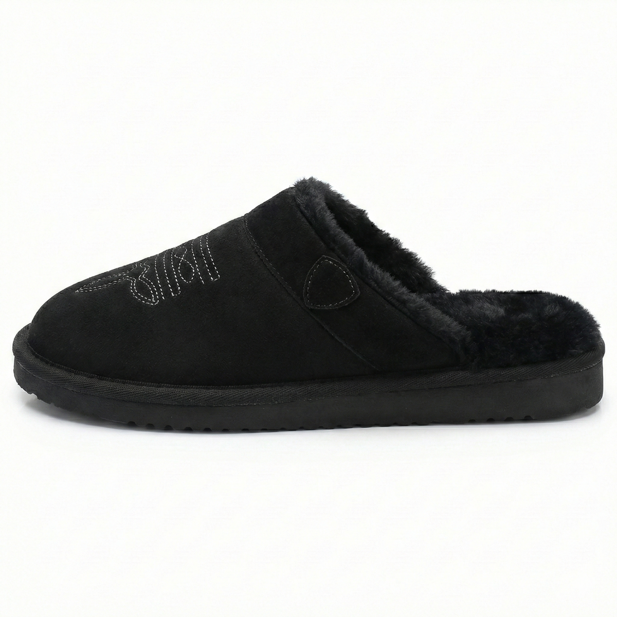Women's Suede Cowboy Slippers