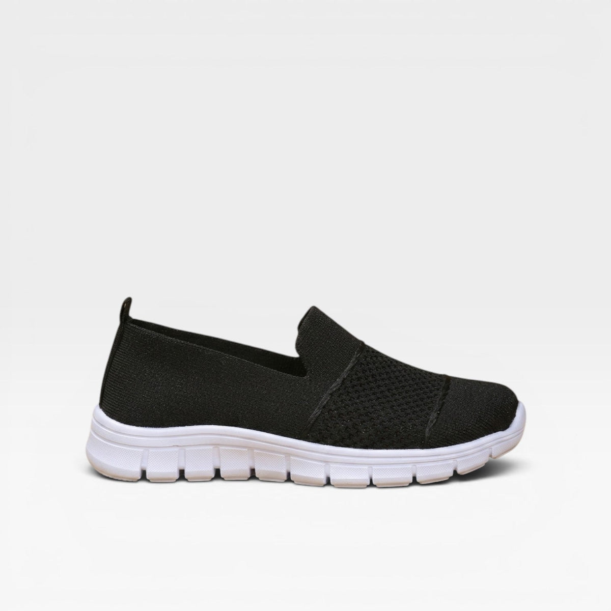 Women's Breathable Knit Slip On Sneakers – Lightweight Comfort Trainers