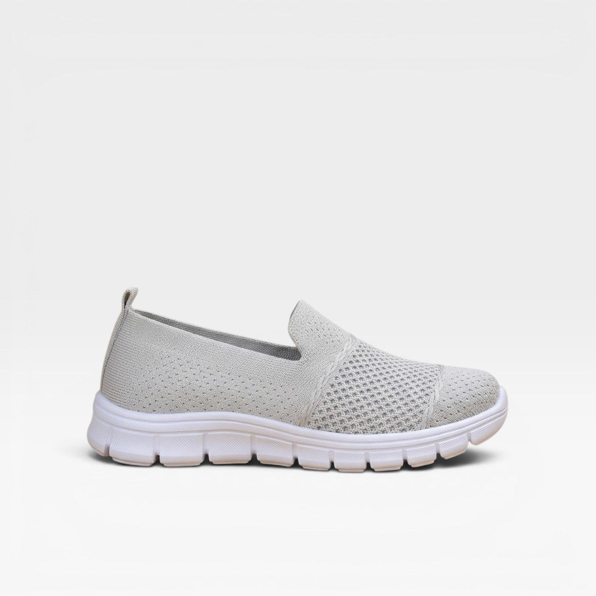 Women's Breathable Knit Slip On Sneakers – Lightweight Comfort Trainers