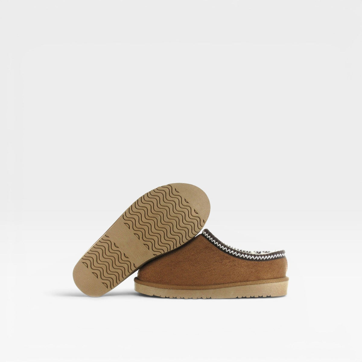 Women's Faux Fur Lined Clogs – Cozy Suede Slip On Mule for Everyday Warmth