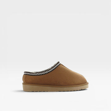 Women's Faux Fur Lined Clogs – Cozy Suede Slip On Mule for Everyday Warmth