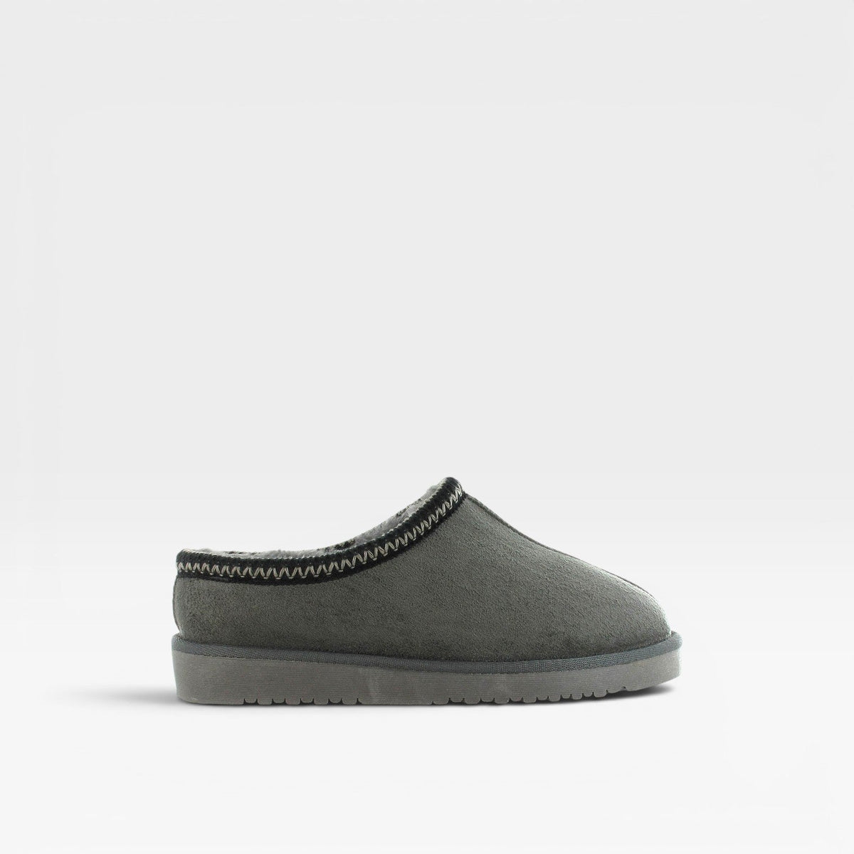 Women's Faux Fur Lined Clogs – Cozy Suede Slip On Mule for Everyday Warmth