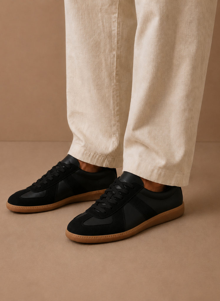 Men's Low-Top Suede Sneakers – Lightweight Casual | Areleon