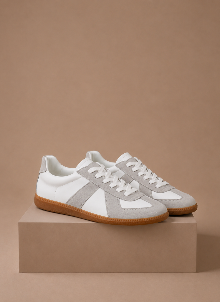 Men's Low-Top Suede Sneakers – Lightweight Casual | Areleon