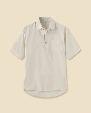 CB Refined Linen Resort Polo