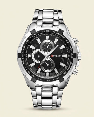 CR Elite Chronograph Steel Watch
