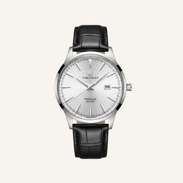 Pablo Raez Genuine Leather Watch