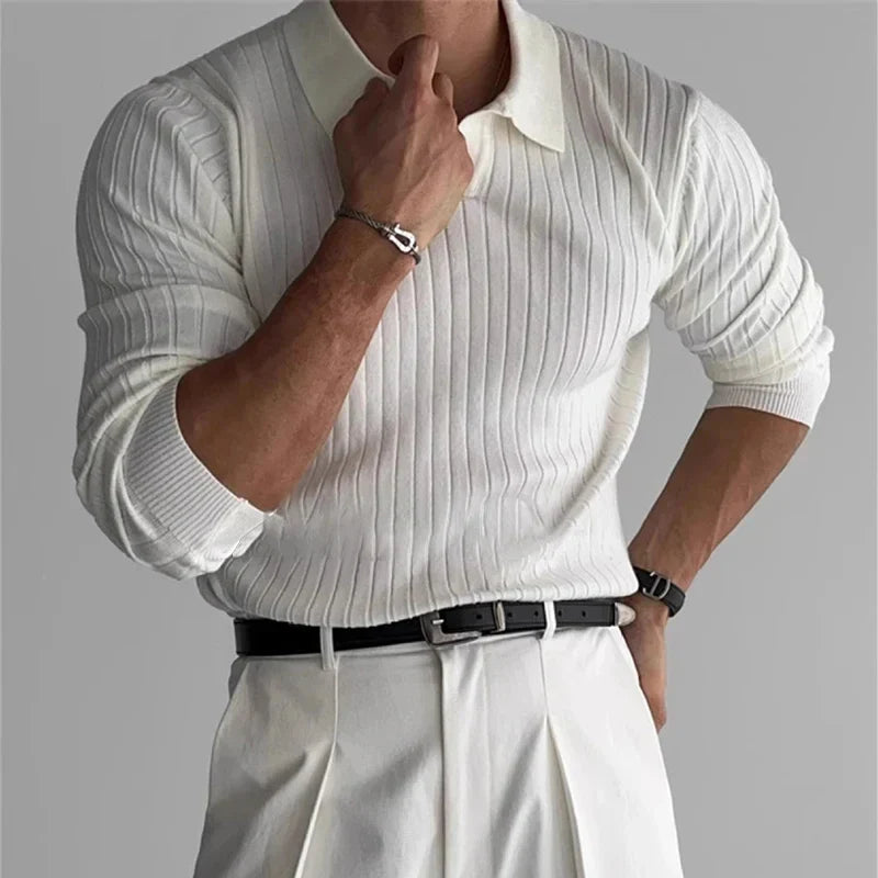 Roma Ribbed Polo