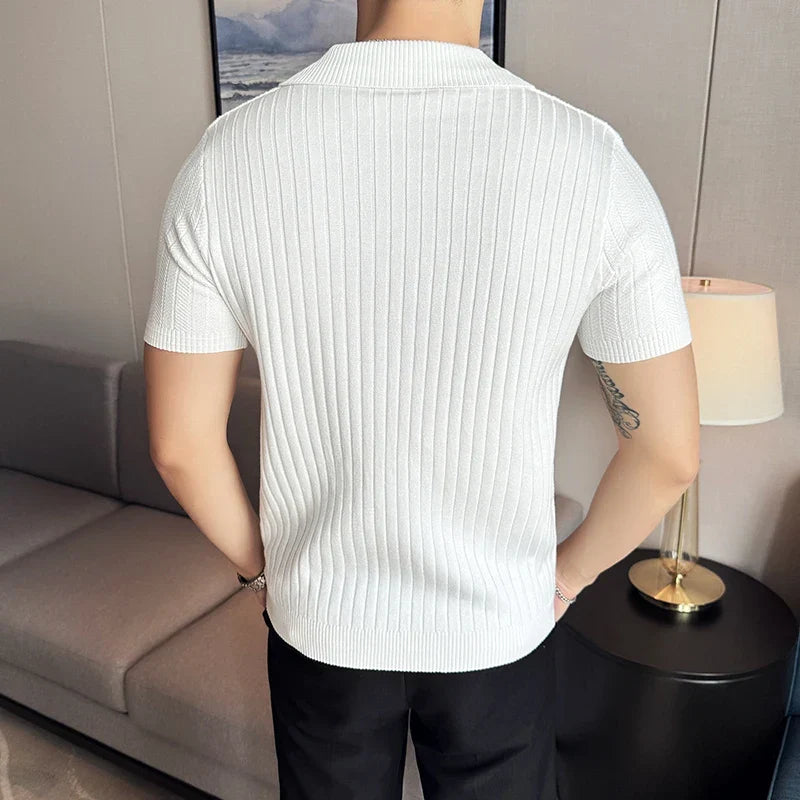 Verona Ribbed Polo