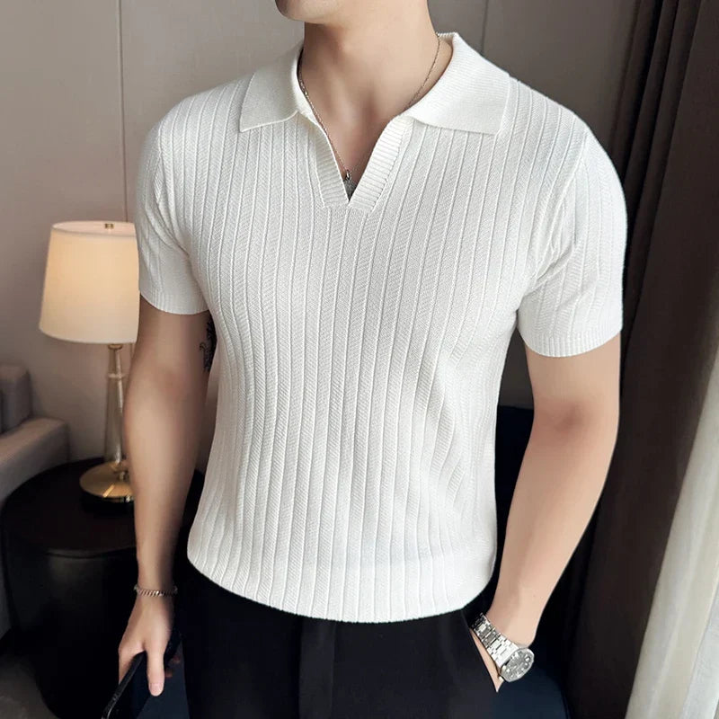 Verona Ribbed Polo