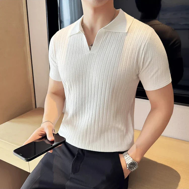 Verona Ribbed Polo