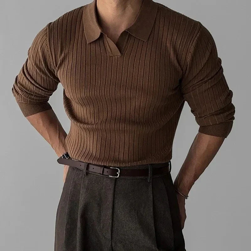 Roma Ribbed Polo