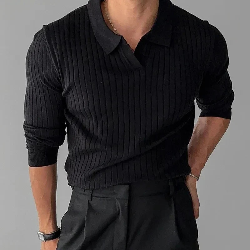 Roma Ribbed Polo